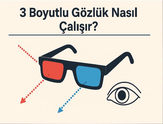 3 Boyutlu Gözlük Nasıl Çalışır